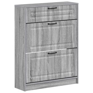vidaXL Shoe Cabinet UTRECHT 78 x 24 x 100 cm Engineered Wood