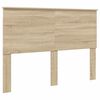 vidaXL Bed Frame with Drawer Sonoma Oak 150 x 200 cm Engineered Wood