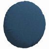 vidaXL Seat Cushions 2 pcs Blue &Oslash;40 x 13 cm Fabric