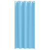 vidaXL Blackout Curtains with Rings 2 pcs Light Blue 260 x 140 cm