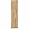 vidaXL Highboard Artisan Oak 31.5 x 32 x 122.5 cm