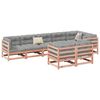 vidaXL 8 Piece Garden Sofa Set Solid Wood Douglas Fir