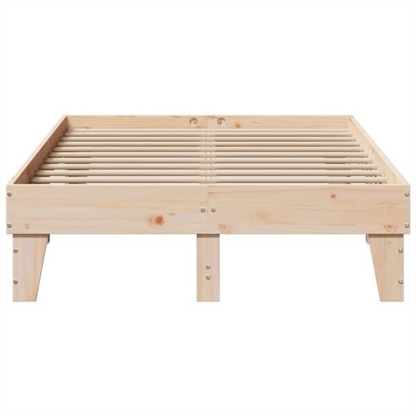 vidaXL Bed Frame without Mattress 120x200 cm Solid Wood Pine