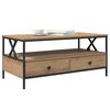 vidaXL Coffee Table Artisan oak 100 x 51 x 45 cm Engineered wood