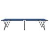vidaXL Folding Camping Bed Folding Blue 206 x 76 x 74 cm Oxford fabric