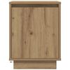 vidaXL Bedside Cabinets with LED Lights&nbsp;2 pcs Artisan Oak 38x34x50 cm