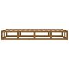 vidaXL Bed Frame without Mattress Honey Brown 100x200 cm Solid Wood