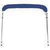 vidaXL 4 Bow Bimini Top Blue 243x210x137 cm