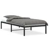 vidaXL Metal Bed Frame without Mattress Black 90x190cm