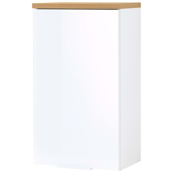Germania Bathroom Wall Cabinet GW-Pescara White Navarra Oak Repro