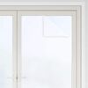 vidaXL Window Films 5 pcs Static Frosted White PVC