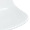 vidaXL Swivel Dining Chairs 4 pcs White PP