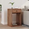 vidaXL Bedside Table Brown 63 x 30 x 79 cm Solid Mahogany Wood