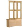 vidaXL Hall Tree SANDNES 87x40x159.5cm Solid Wood Pine
