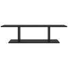vidaXL TV Cabinet Set Black 103 x 30 x 26.5 cm Engineered Wood
