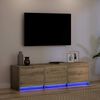 vidaXL TV Units Artisan Oak 140 x 34 x 40 cm Engineered wood