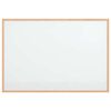 vidaXL Magnetic Whiteboard with Solid Pine Wood Frame 80x55 cm