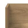 vidaXL Wall Shelves 2 pcs Artisan Oak 100x16.5x16.5 cm Engineered Wood