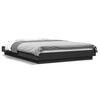 vidaXL Bed Frame without Mattress Black 120x200 cm
