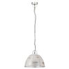 vidaXL Industrial Vintage Hanging Lamp 25 W Silver Round 31 cm E27