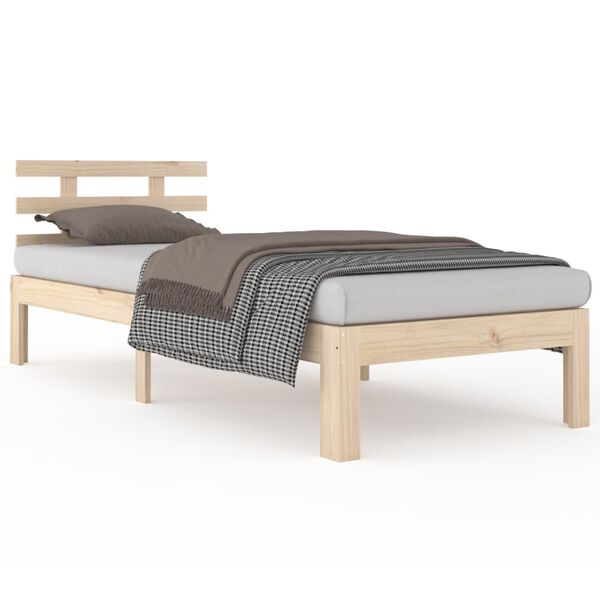 vidaXL Bed Frame without Mattress 90x190cm Single