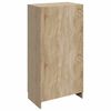 vidaXL Shoe Cabinet 7 Shelves Oak