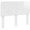 vidaXL Headboard High Gloss White Engineered wood