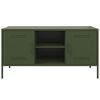 vidaXL TV Cabinet Olive Green 100.5x39x50.5 cm Steel