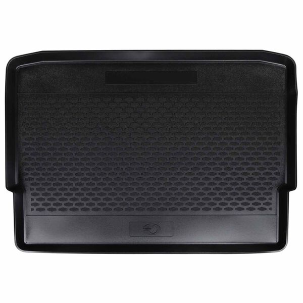 vidaXL Trunk Mat Black suitable for OPEL CROSSLAND X 2017- Rubber