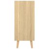 vidaXL Sideboard Sonoma Oak 90x30x72 cm Engineered Wood