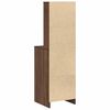 vidaXL Highboard Brown oak 40 x 41 x 135 cm Engineered wood