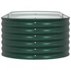 vidaXL Garden Raised Bed Green 240 x 80 x 44 cm Steel