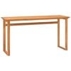 vidaXL Desk 120x45x75 cm Solid Wood Teak