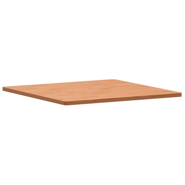 vidaXL Table Top 90x90x2.5 cm Square Solid Wood Beech