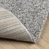 vidaXL Shaggy Rug PAMPLONA High Pile Modern Grey &Oslash; 240 cm