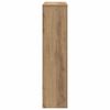 vidaXL Radiator Cover Artisian Oak 104x20x82 cm Engineered Wood