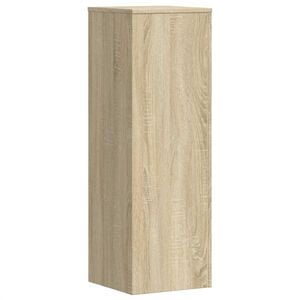 vidaXL Plant Stand Sonoma Oak 33x33x100 cm Engineered Wood