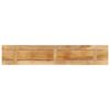 vidaXL Table Top 160x20x2.5 cm Rectangular Solid Wood Rough Mango