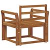 vidaXL Outdoor Sofa Solid Acacia Wood Natural