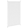 Plisse Blind 70x150cm White Pleated Blind