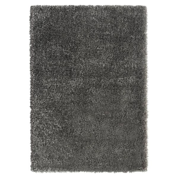 vidaXL High Pile Shaggy Rug Anthracite 140x200 cm 50 mm