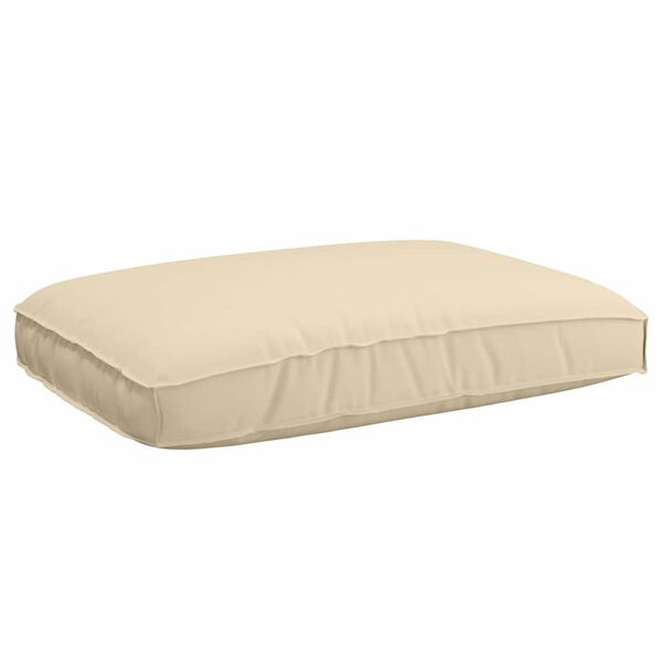 vidaXL Pallet Cushion for suitable for Seat Beige 120 x 80 x 12 cm