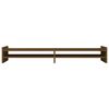 vidaXL Monitor Stand Honey Brown 100x27x15 cm Solid Wood Pine