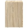 vidaXL Bedside Table Sonoma Oak 29.5 x 33.5 x 50 cm Engineered Wood