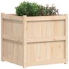 vidaXL Garden Planter 70x70x70 cm Solid Wood Pine