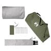 vidaXL Fishing Tent 5-Person Olive Green Waterproof