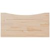 vidaXL Desk Top White 80x40x2.5 cm Solid Wood Pine