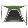 vidaXL Camping Tent 4-Person Green Quick Release Waterproof