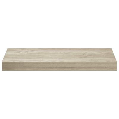 Long rectangular wooden shelf plank
