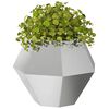 vidaXL Planter Silver 50 x 50 x 40 cm Stainless Steel